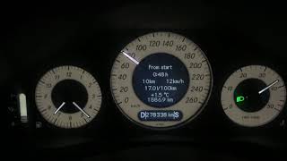 Mercedes E280 CDI W211 0100 acceleration [upl. by Grey]