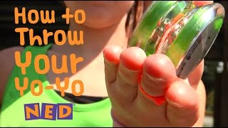 Learn to Yo quotHow to Throw your YoYoquot with NED and Reilly [upl. by Tnecnev]