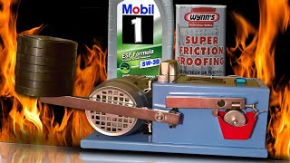 Wynns Super Friction Proofing  Mobil 1 ESP Formula 5W30 Oil additives test 100°C Piotr Tester [upl. by Lotte]