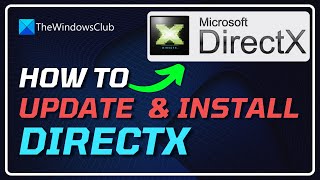 How to Install DIRECTX on Windows 1110  Download amp Update DIRECTX 12 EASY STEPS [upl. by Chicky474]