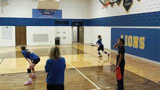 GAHANNA MIDDLE SCHOOL WEST VS WESTERVILLE BLENDON VOLLEYBALL GAME [upl. by Islek964]