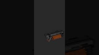 quotTHE SLUGGERquot retro game style PUNCH SHOTGUN blender animation blender3d digitalart art [upl. by Petra]