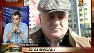 Mitică Dragomir și Gigi Becali se înjură la GSP TV [upl. by Janel]