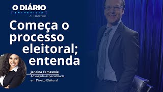 ‘O Diário Entrevista’ vamos entender as regras da corrida eleitoral [upl. by Anirbac]