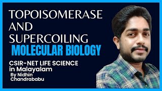 TOPOISOMERASE AND SUPERCOILING  MOLECULAR BIOLOGY  CSIR NET LIFE SCIENCE in Malayalam [upl. by Jeanine]