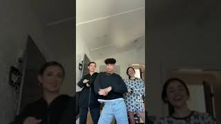 Larray Nailea Devora and Antonio Garza create a TikTok dance [upl. by Zippel]