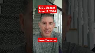 SBA EIDL update on forgiveness and hardship and Treasury June 17th 2024 [upl. by Corenda]