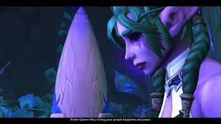 The Queens Gift Cutscene  925 Eternitys End World of Warcraft Shadowlands [upl. by Claudianus]