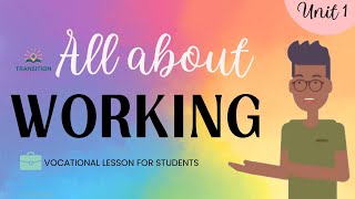 All About Working  Vocational Lesson 1  Special Education Students [upl. by Lexy]