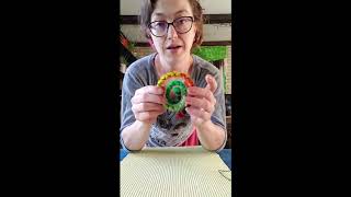 How to make Spiral Dread Ties that are like Spiralocks [upl. by Ziana]