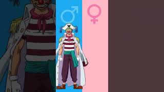 one piece character gender swap part  1  shorts anime [upl. by Mungovan]