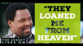 They LOANED Me From HEAVEN TB Joshua  A Prophet Like No Other [upl. by Daven]