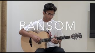 Ransom  Lil Tecca  FREE TABS Fingerstyle Guitar Cover [upl. by Aicella]