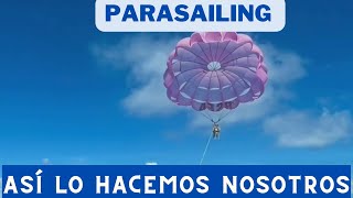 Excursion Parasailing en Punta Cana Reserva fácil por whatsapp 1 829 444 4021 [upl. by Nerag]