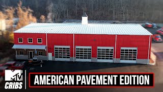 AMERICAN PAVEMENT’S DREAM HOME Full tour  TIPS ON BUILDING A SHOP  Raised On Blacktop®️Merch [upl. by Gianni]