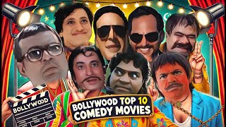 Top 10 Bollywood Comedy Movies of All Time  MustWatch Hindi Comedy Films  Gapsa Talk [upl. by Euqinommod]