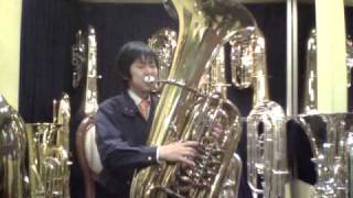 【中古チューバ】Bb管 MIRAPHONE PR87HA NO0079 [upl. by Kling]