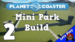 Planet Coaster  Mini Park Build  Part 2 [upl. by Ahsikan534]