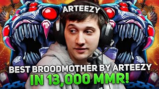 BEST BROODMOTHER by ARTEEZY in 13000 MMR [upl. by Noleta]