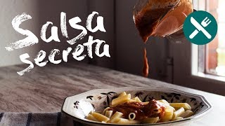 SALSA SECRETA PARA PASTA  Receta  andresitoyeah [upl. by Tavie]