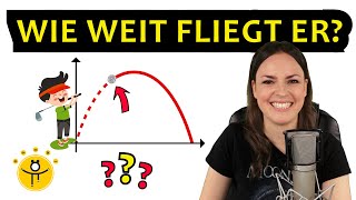 PARABELN Textaufgaben – Weite und Höhe berechnen [upl. by Byrle]