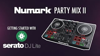 Numark Party Mix II  Getting Started with Serato DJ Lite [upl. by Whalen]