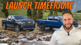 2022 Silverado Refresh Launch Order Dates Production amp More [upl. by Yeltneb703]