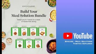 Epicure  Meal Solutions [upl. by Eiramlatsyrc]