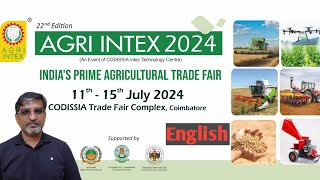 CODISSIA Agri Expo 2024  Agri Expo  County Farmss  Farmagain  GroTron  Benjamin Raja [upl. by Dierolf293]