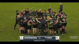 Benecup 2019  Dendermonde Rugby Club vs Rugby Club t Gooi [upl. by Nevaed]