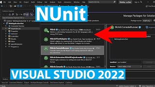 How To Install Nunit in Visual Studio 2022 [upl. by Lethia314]