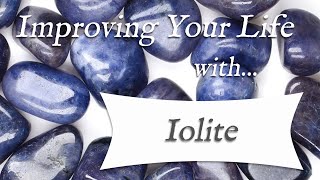 IOLITE 💎 TOP 4 Crystal Wisdom Benefits of Iolite Crystal  Stone of Intuition [upl. by Einahpets]