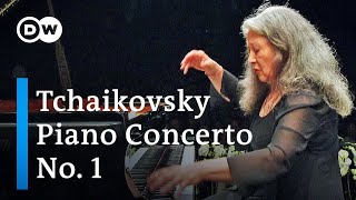 Tchaikovsky Piano Concerto No 1  Martha Argerich Charles Dutoit amp the Verbier Festival Orchestra [upl. by Doerrer]