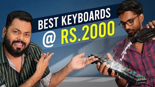 Top 5 Best Mechanical Keyboards Under ₹2000 😯 [upl. by Stefa]