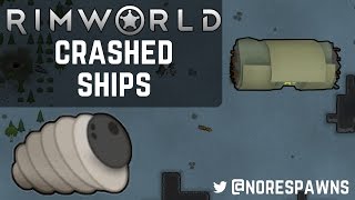 RimWorld Guide  Dealing with Crashed Ships [upl. by Aay]