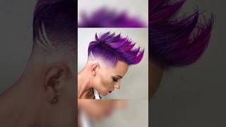 Short haircuts with hair ornaments shaved nape buzzed nape faded girls [upl. by Neiht]