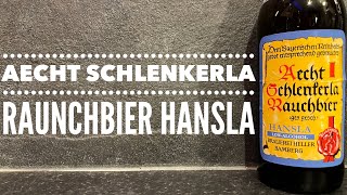 Aecht Schlenkerla Raunchbier Hansla  Schlenkerla die historische Rauchbierbrauerei  German Beer [upl. by Atnoek660]