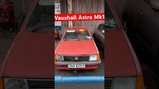 Vauxhall Astra Mk1 Spotted vauxhall vauxhallastra carshorts carspotting classiccarspotting [upl. by Odnaloy]