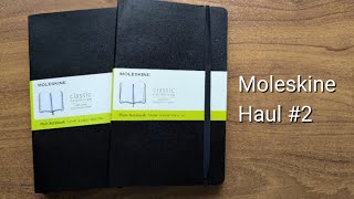 Moleskine Haul 2 [upl. by Dominy]