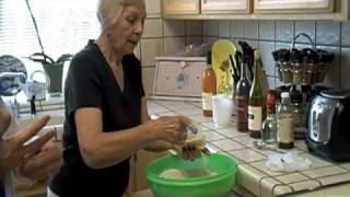 Sicilian Ladies Making Cannoli Shells Part 1 [upl. by Nylessej]