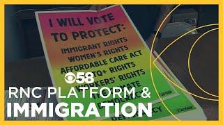 Immigrant groups respond as RNC platform vows largest deportation program in history [upl. by Freya]