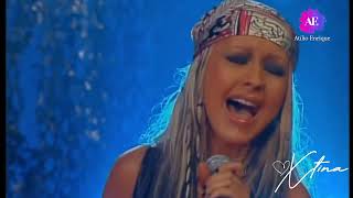 CHRISTINA AGUILERA  Live quotBEAUTIFULquot Stripped MTV Special 2002 [upl. by Axia]