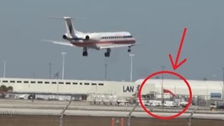 Fast TAILWIND Landing by American Eagle ERJ145 in Miami [upl. by Eesak]