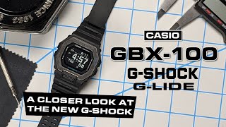 Casio GShock GBX100  A closer look at the features of this new Bluetooth GShock [upl. by Enitsuj]