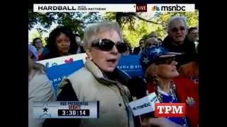 Woman At VP Debate Calls Obama A Communist [upl. by Blase]