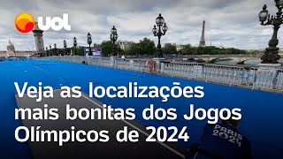 Olimpíadas 2024 Fotos mostram as localizações mais bonitas dos Jogos Olímpicos de Paris [upl. by Bruno921]