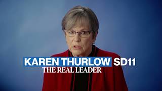 Join me in supporting Karen Thurlow for Senate District 11 [upl. by Seni]