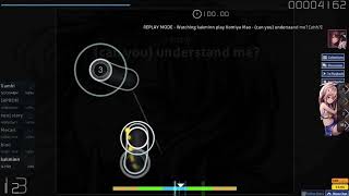 【Osu】Komiya Mao can you understand me？〔uuh？〕 HR FC [upl. by Michey940]