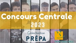 Concours Centrale 2023  Témoignages et réactions des étudiants le meilleur pour la fin [upl. by Cristoforo]