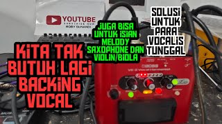 EFEK VOKAL BOSS VE 2 VOCAL HARMONIST REVIEW DAN TITORIAL  cara memakai nya sekaligus [upl. by Brose]